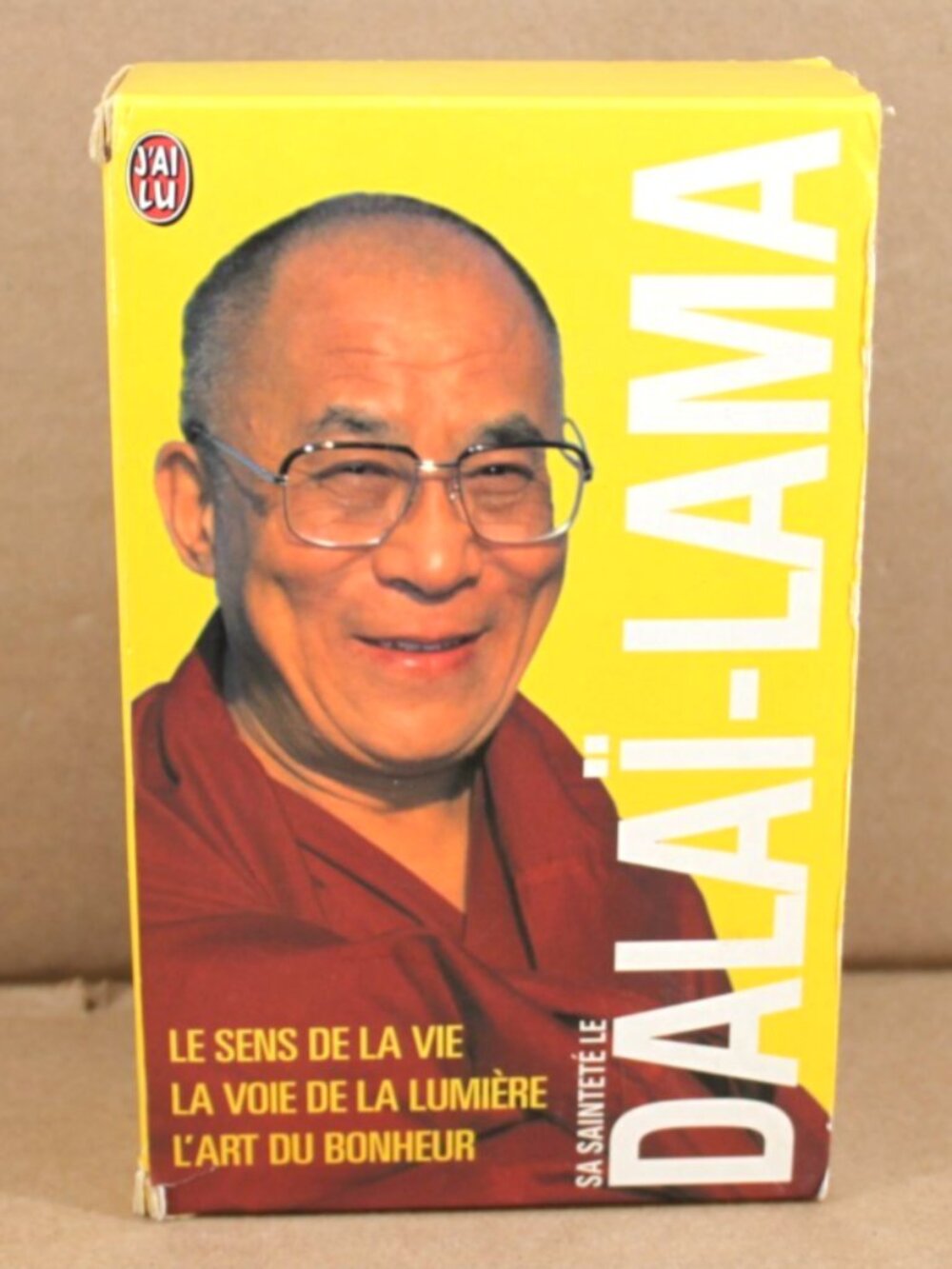 Lot 3 Livres Books Dalai-Lama - Le Sens De La Vie/ Lumiere/ Bonheur French